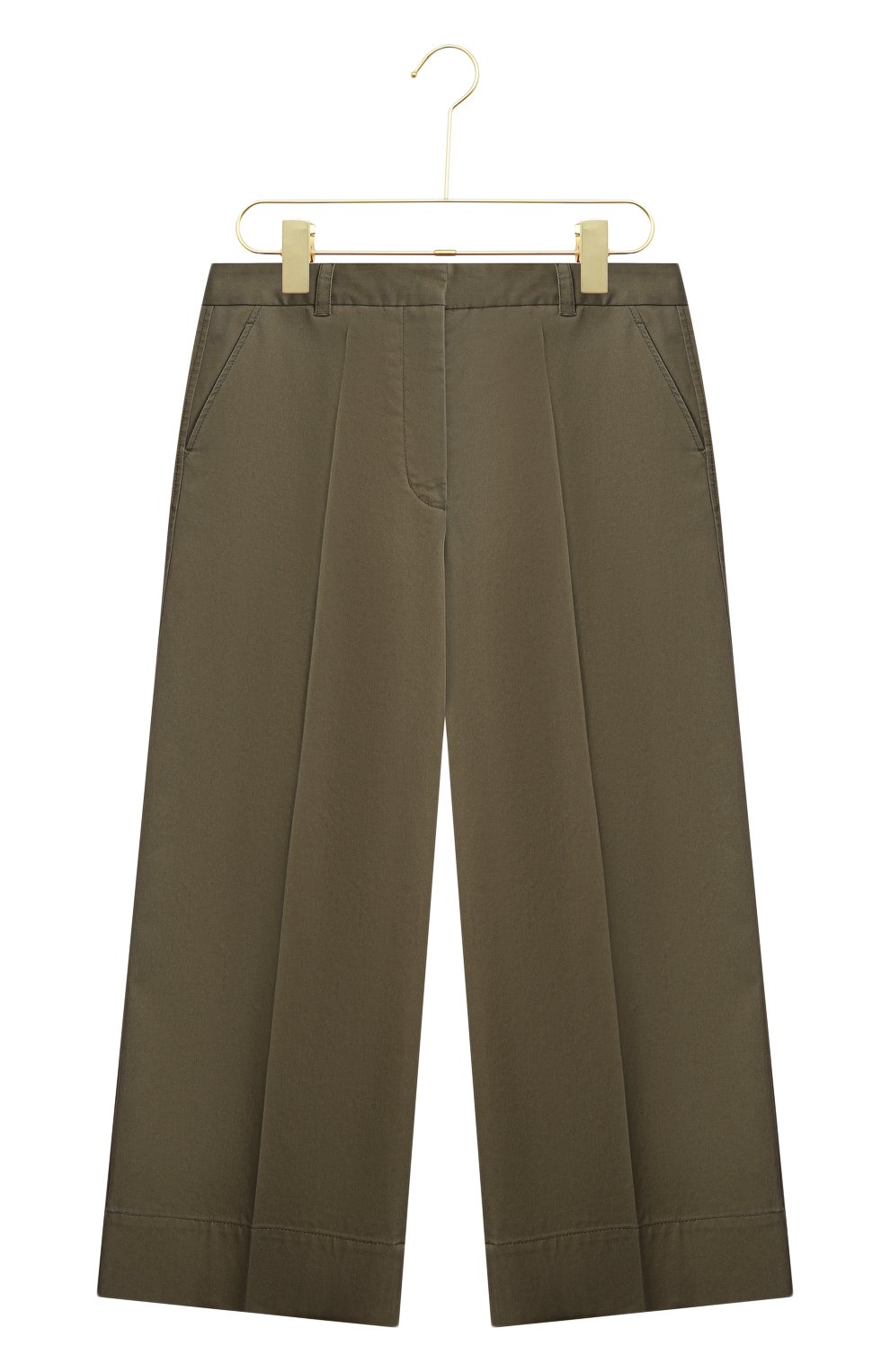 Хлопковые брюки | 3.1 Phillip Lim | Зелёный - 1