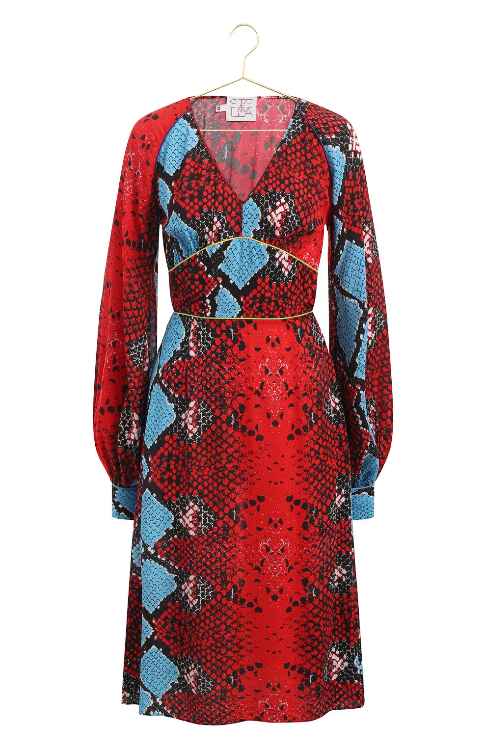 Платье из вискозы | Stella Jean | Красный - 1