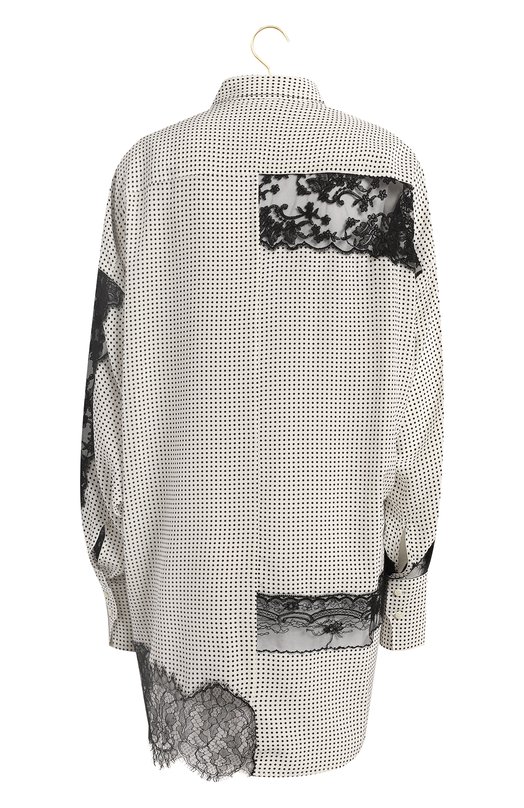 Шелковая блузка | Ermanno Scervino | Чёрно-белый - 2