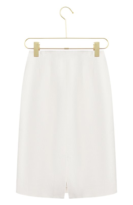 Льняная юбка | Ralph Lauren | Белый - 2