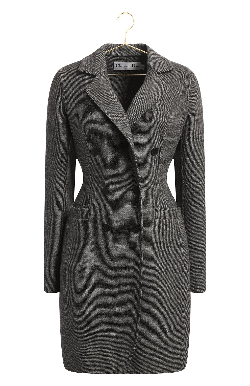 Шерстяное пальто | Dior | Серый - 1