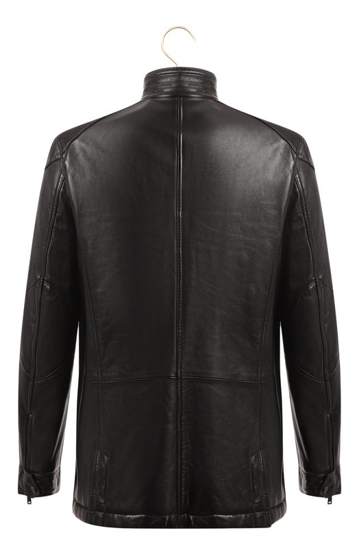 Кожаная куртка | Ralph Lauren | Чёрный - 2