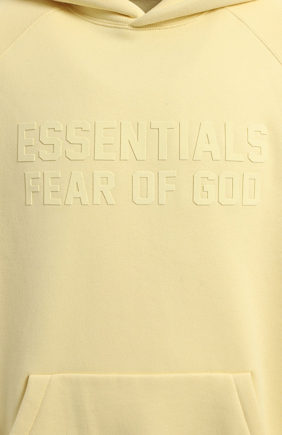Хлопковое худи | Fear Of God | Жёлтый - 3