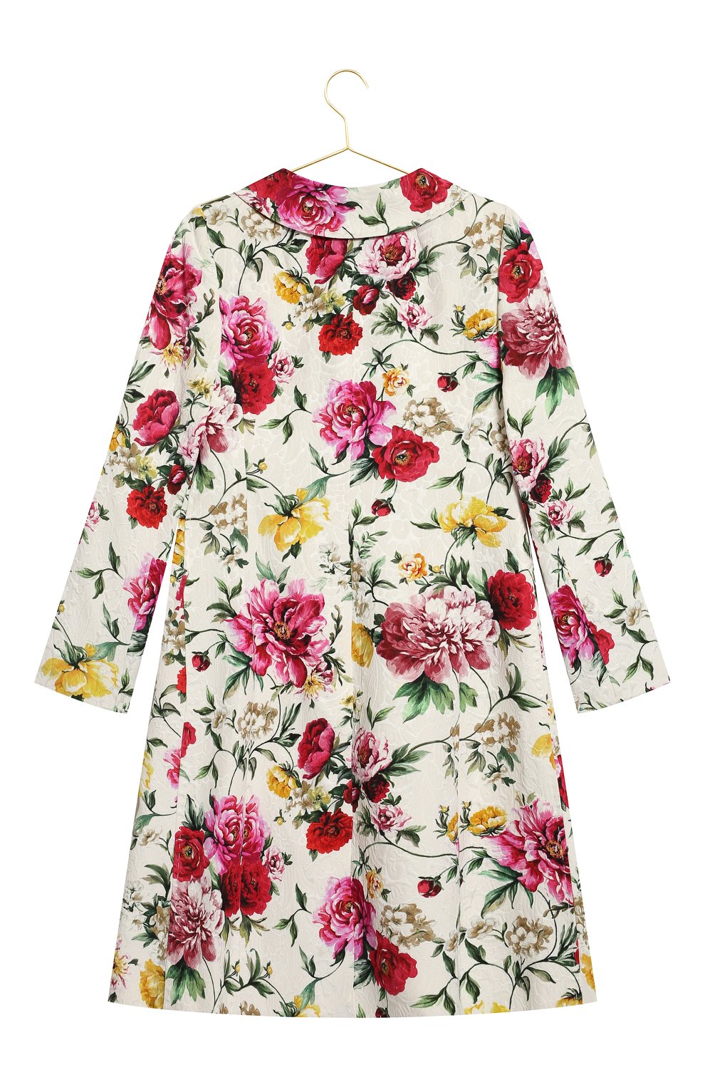 Пальто из вискозы и хлопка | Dolce & Gabbana | Разноцветный - 2