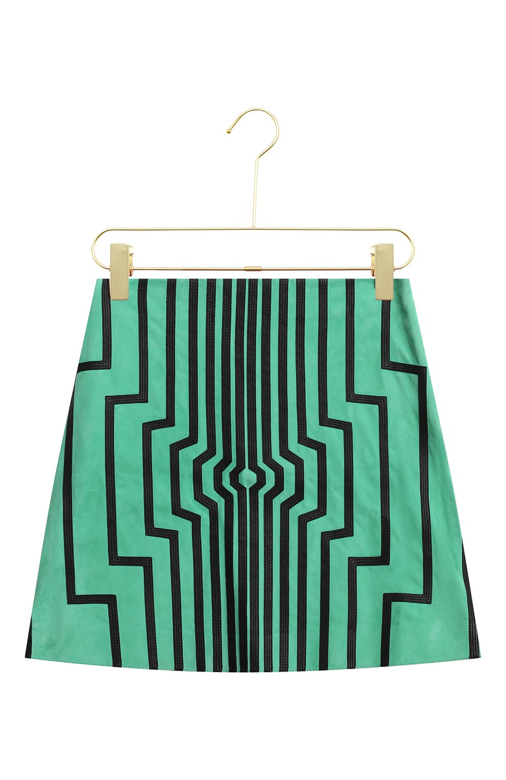 Замшевая юбка | Loewe | Зелёный - 1