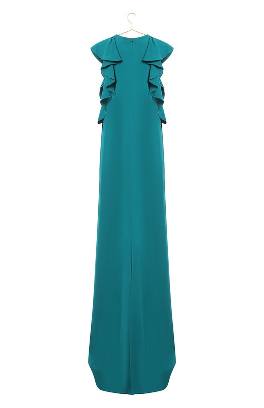 Платье из вискозы | Lanvin | Зелёный - 2