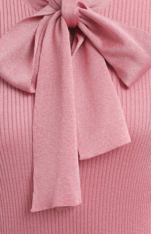 Пуловер из вискозы | Dolce & Gabbana | Розовый - 3