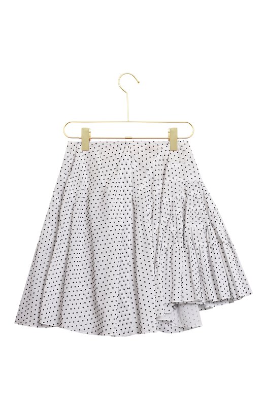 Хлопковая юбка | Alaia | Чёрно-белый - 1