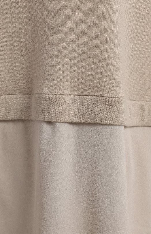 Кашемировое платье | Brunello Cucinelli | Серый - 3