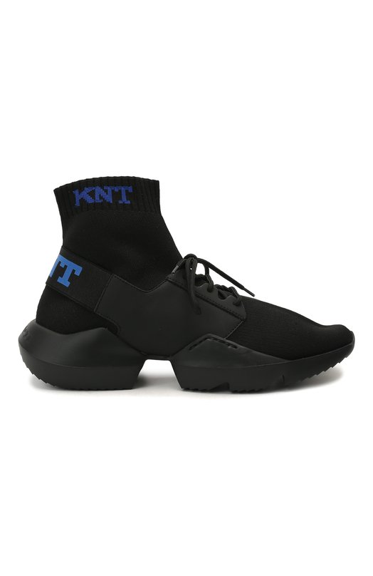 Текстильные кроссовки | Kiton | Чёрный - 8