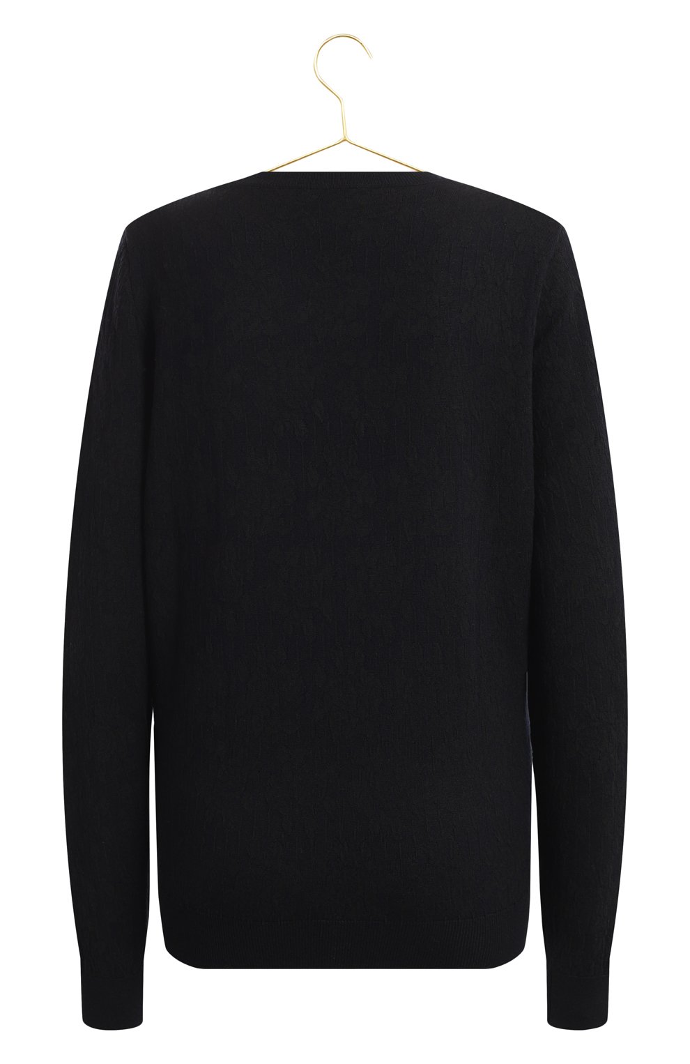 Пуловер из шерсти и хлопка | Dries Van Noten | Синий - 2