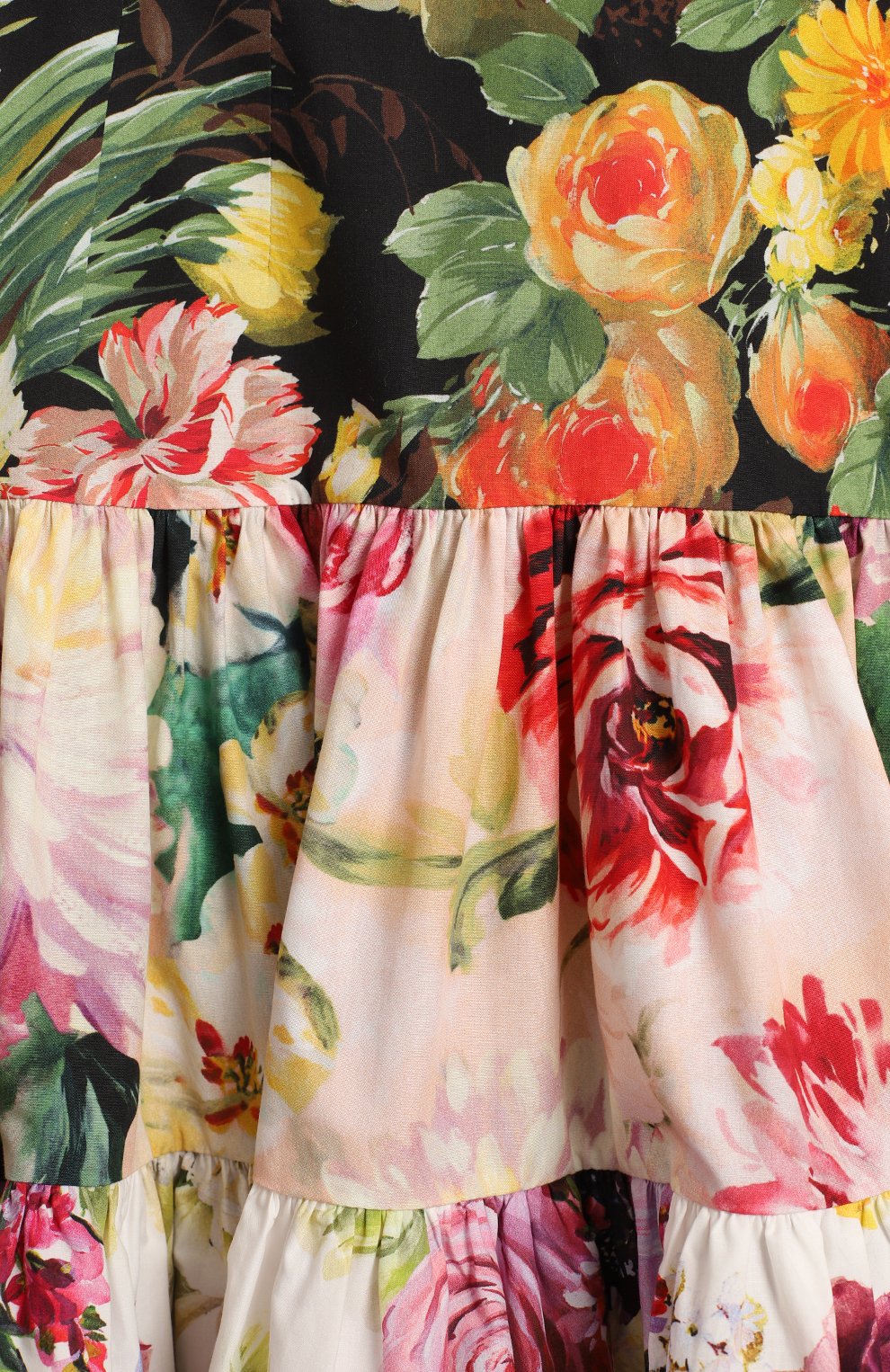 Хлопковая юбка | Dolce & Gabbana | Разноцветный - 3