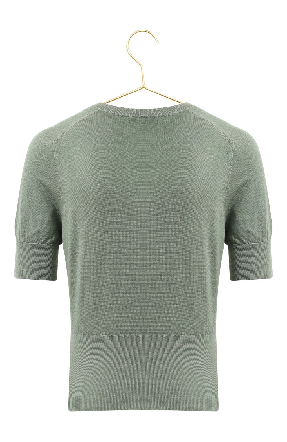 Пуловер из шерсти и шелка | Louis Vuitton | Зелёный - 2