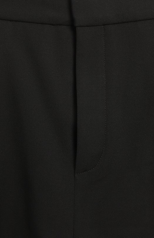 Шерстяные шорты | Saint Laurent | Чёрный - 4