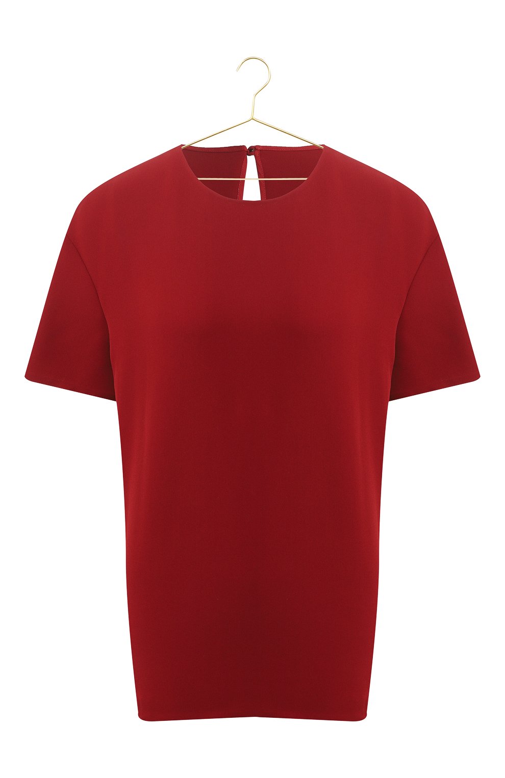Шелковая блузка | Valentino | Бордовый - 1
