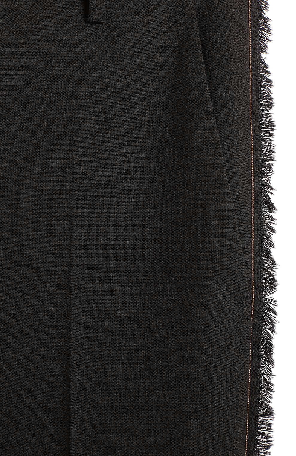 Шерстяные брюки | Brunello Cucinelli | Серый - 4