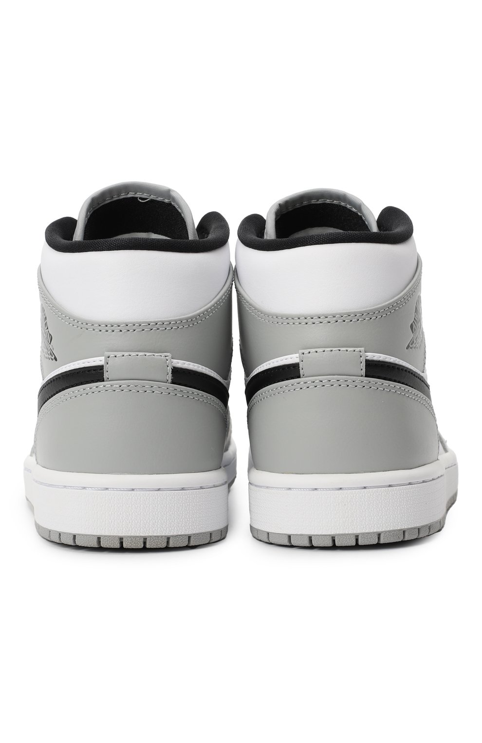 Кеды Air Jordan 1 Mid Light Smoke Grey | Nike | Серый - 3