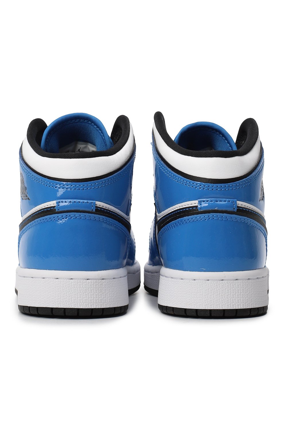 Кеды Air Jordan 1 Mid Signal Blue | Nike | Синий - 3