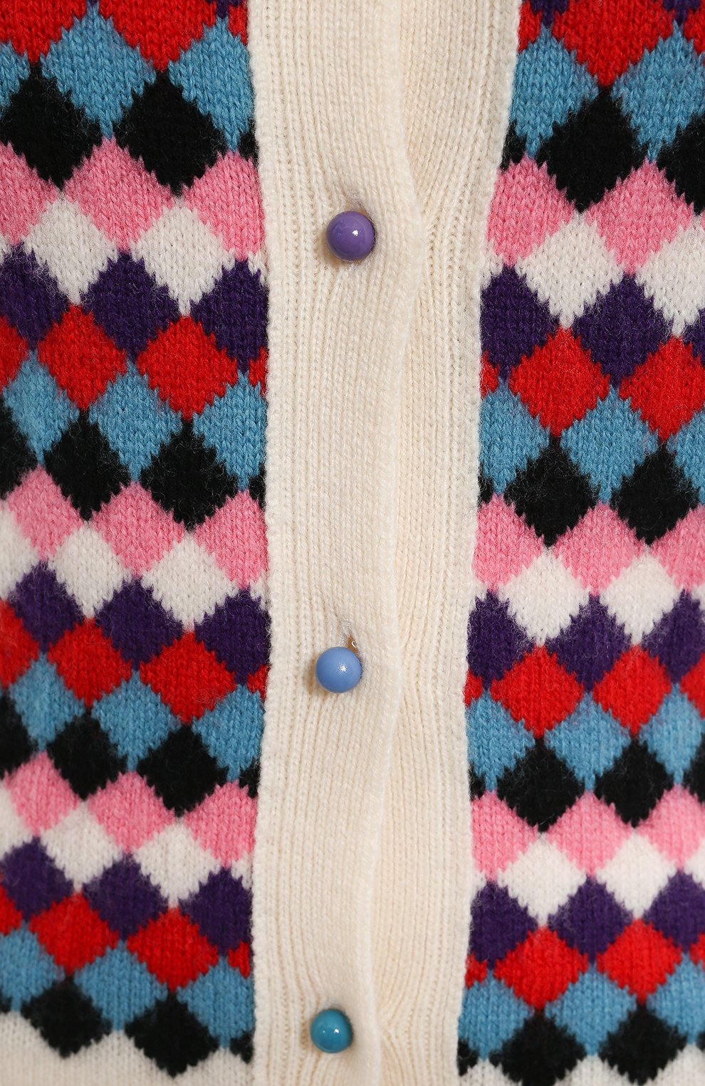 Шерстяной кардиган и пуловер | Olympia Le-Tan | Разноцветный - 6