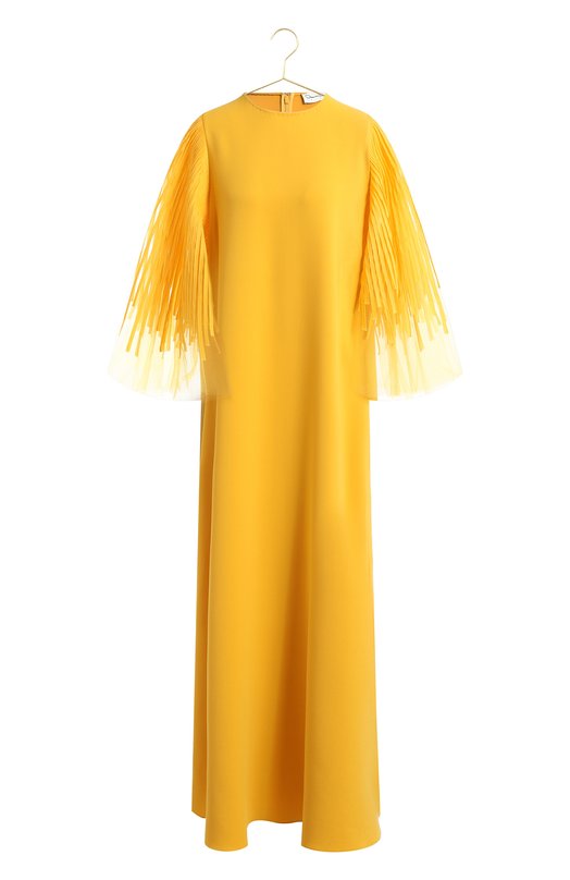 Шелковое платье | Oscar de la Renta | Жёлтый - 1
