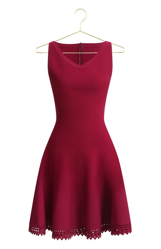 Платье из вискозы | Alaia | Розовый - 1