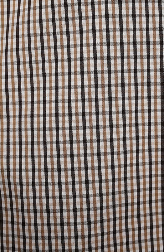 Хлопковая рубашка | Michael Kors Collection | Бежевый - 3