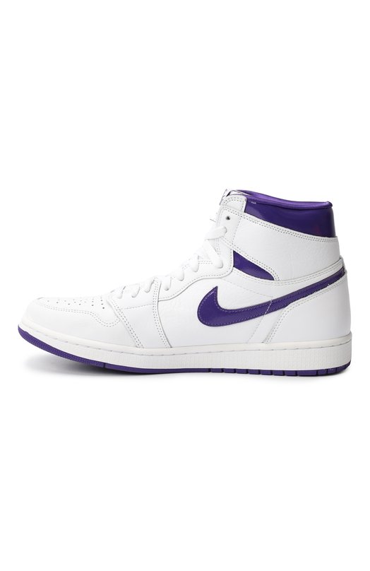Кеды Jordan 1 Retro High Court Purple | Nike | Белый - 6