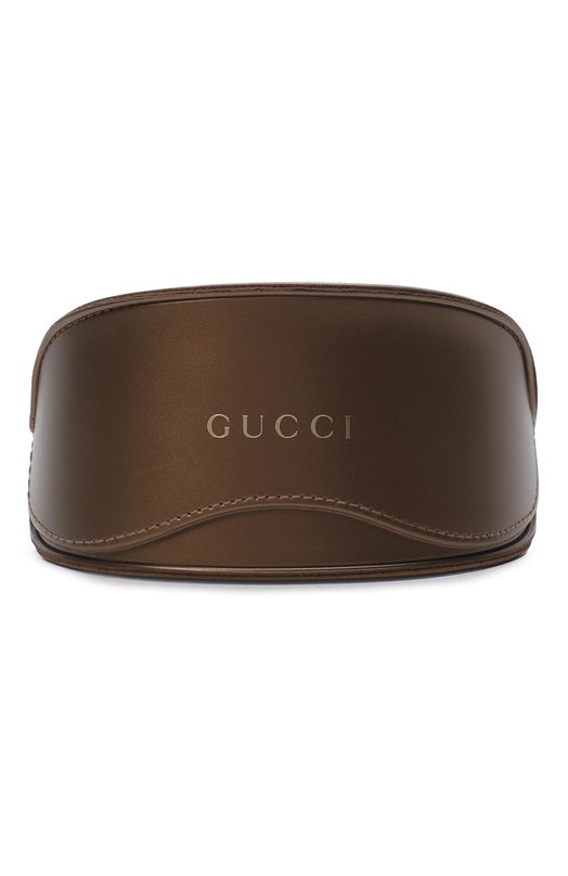 Солнцезащитные очки | Gucci | Золотой - 4