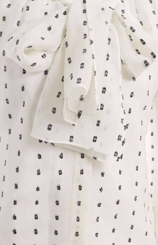 Шелковая блузка | Erdem | Белый - 3