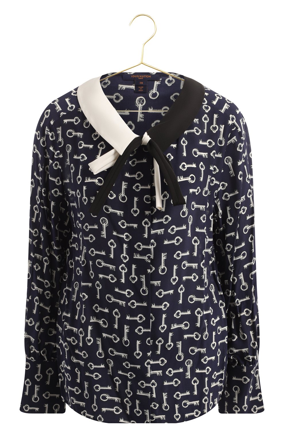 Шелковая блузка | Louis Vuitton | Синий - 1