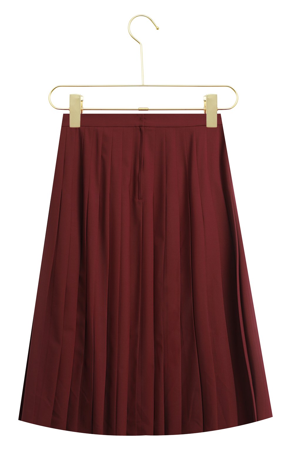 Шерстяная юбка | Dolce & Gabbana | Бордовый - 2