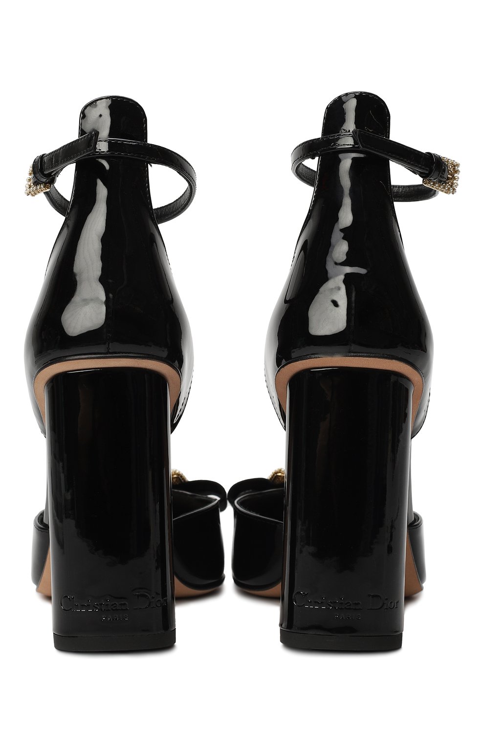 Кожаные туфли Idylle | Dior | Чёрный - 3
