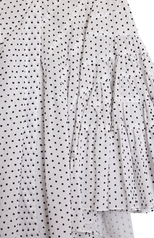 Хлопковая юбка | Alaia | Чёрно-белый - 3