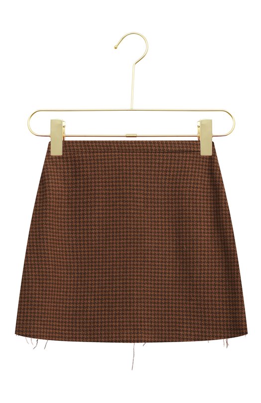 Шерстяная юбка | Balenciaga | Коричневый - 1