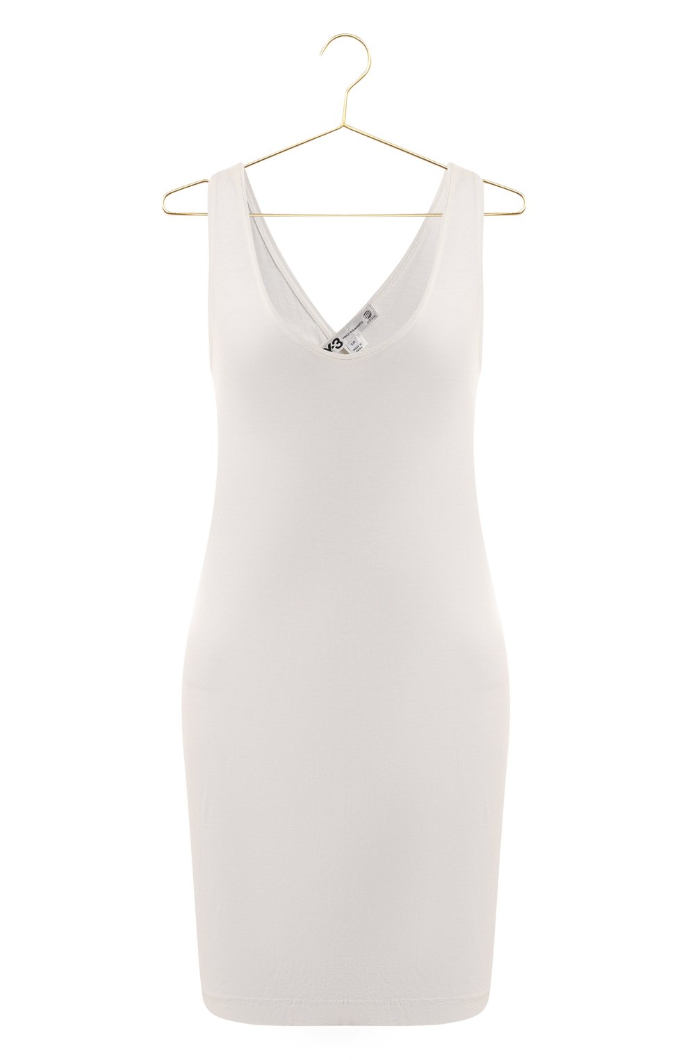 Хлопковый топ Y-3, цвет Белый купить на ресейл-платформе TSUM Collect ...