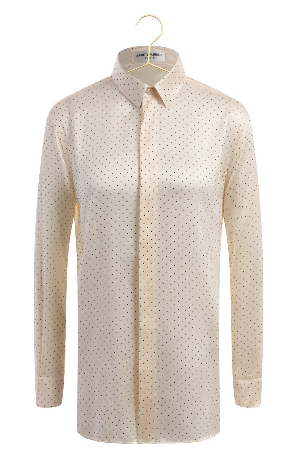 Шелковая блузка | Saint Laurent | Кремовый - 1
